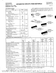 MC853 datasheet pdf Motorola