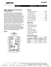 HA9P2546-5 datasheet pdf Intersil