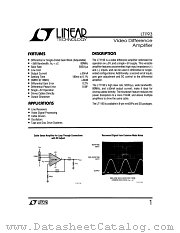 LT1193M datasheet pdf Linear Technology