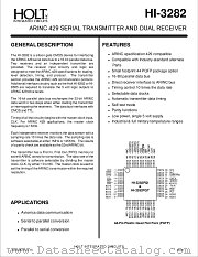 HI-3282CDM datasheet pdf Holt Integrated Circuits