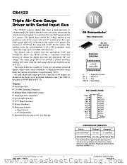 CS4122XDWF24 datasheet pdf ON Semiconductor