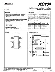 CD82C284-12 datasheet pdf Intersil