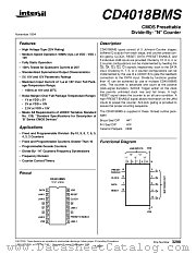 CD4018BMS datasheet pdf Intersil