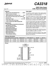CA3318CM datasheet pdf Intersil