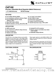 CAT102EUK-TE7 datasheet pdf Catalyst Semiconductor