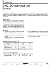 BP5040 datasheet pdf ROHM