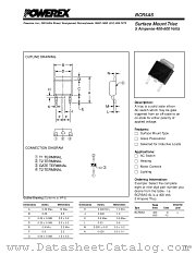 BCR5AS-12 datasheet pdf Powerex Power Semiconductors