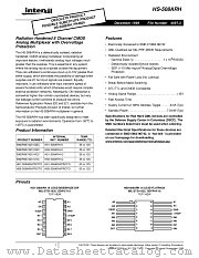HS9-508ARH-8 datasheet pdf Intersil