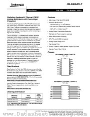 HS1-508ARH-T datasheet pdf Intersil