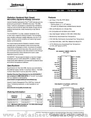 HS9-565ARH-T datasheet pdf Intersil
