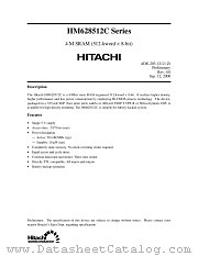 HM628512CLRR-5 datasheet pdf Hitachi Semiconductor