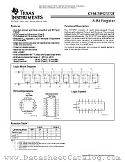 CY54FCT273TDIP datasheet pdf Texas Instruments