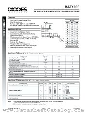 BAT1000-7 datasheet pdf Diodes