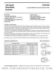 AMS1501CM-15 datasheet pdf Advanced Monolithic Systems