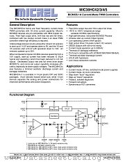MIC38HC42-1BM datasheet pdf Micrel Semiconductor