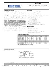 MIC5253-2.6BC5 datasheet pdf Micrel Semiconductor