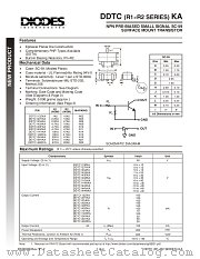 DDTC114WKA-7 datasheet pdf Diodes