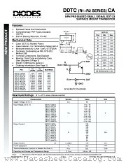 DDTC113ZCA-7 datasheet pdf Diodes