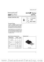 30TPS16 datasheet pdf International Rectifier