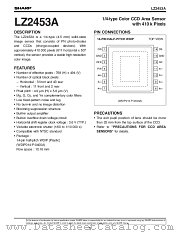 LZ2453 datasheet pdf SHARP