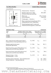 F1200D datasheet pdf Diotec Elektronische