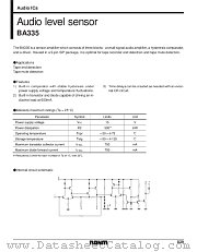 BA335 datasheet pdf ROHM