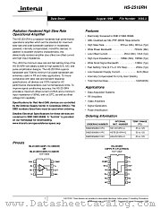 HS7B-2510RH-Q datasheet pdf Intersil