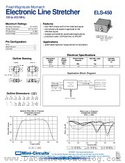 ELS-450 datasheet pdf Mini-Circuits
