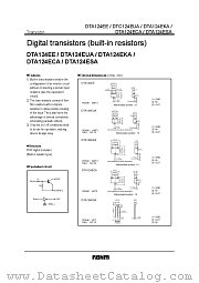 DTA124EKA datasheet pdf ROHM