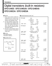 DTC124EUA datasheet pdf ROHM