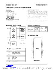 KM23C4100DT datasheet pdf Samsung Electronic