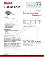 KM4210IM8TR3 datasheet pdf Fairchild Semiconductor
