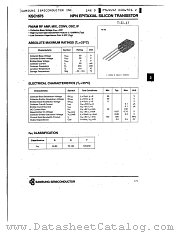 KSC1675 datasheet pdf Samsung Electronic