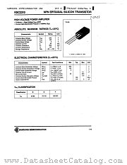 KSC2310 datasheet pdf Samsung Electronic