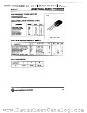 KSD227 datasheet pdf Samsung Electronic