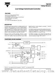SI9145BQ-T1-E3 datasheet pdf Vishay