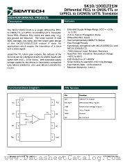 SK10ELT21W datasheet pdf Semtech