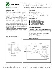 SC1157CS datasheet pdf Semtech