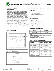 SC1460CSK-5.0 datasheet pdf Semtech