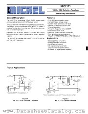 MIC2171BU datasheet pdf Micrel Semiconductor