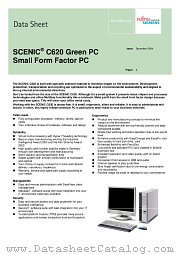 DS_SCENIC_C620 datasheet pdf Fujitsu Microelectronics