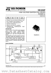 VB125 datasheet pdf ST Microelectronics