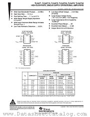 TL3X071A datasheet pdf Texas Instruments