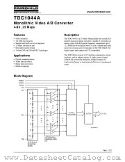 TDC1044AN9C datasheet pdf Fairchild Semiconductor