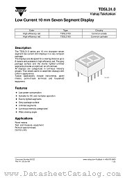TDSL3150 datasheet pdf Vishay