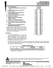 SN74ACT16245Q-EP datasheet pdf Texas Instruments