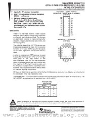 SN54ACT374J datasheet pdf Texas Instruments