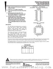 SN54AHCT540W datasheet pdf Texas Instruments