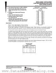 SN54ALS29821JT datasheet pdf Texas Instruments