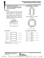 SN54AS32FK datasheet pdf Texas Instruments